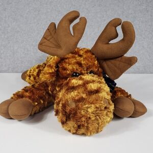 Dan Dee Unisex Plush Moose Lying Down 15" Brown Stuffed Animal Holiday Decor